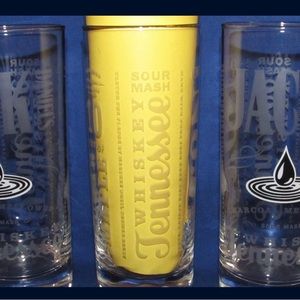 Set of 13 Jack Daniels glass cup set